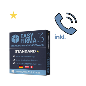 EasyFirma 3 inklusive 1 Jahr Support