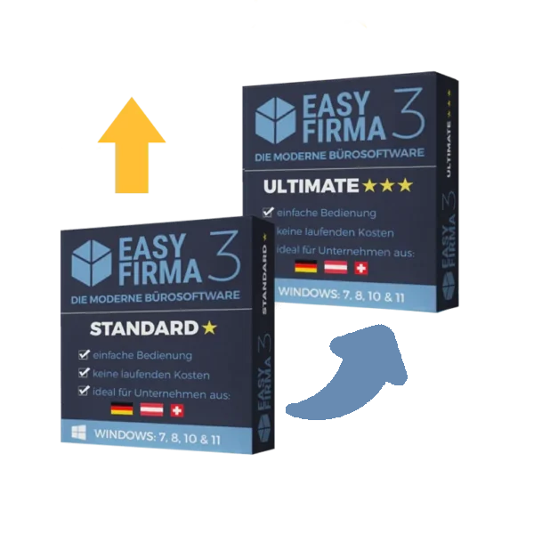 EasyFirma 3 Standard auf Ultimate Upgrade